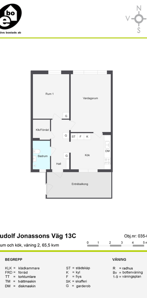 Rudolf Jonassons väg 13 C, Sallerup - Foto 1