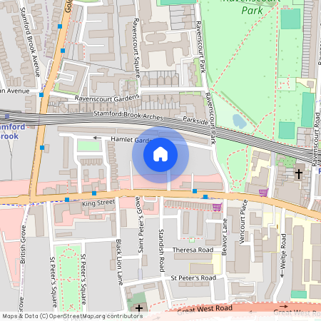 Hamlet Gardens, London, W6 0RP