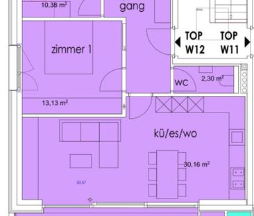 NEUBAU: Exklusives Wohnen in attraktiver Lage – moderne 3-Zimmer-Mi... - Foto 2