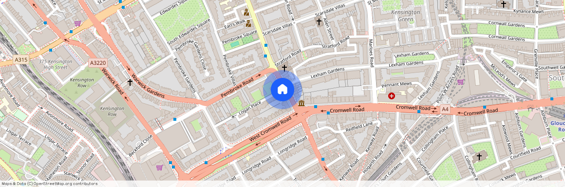 Lee Court, 13 Logan Place, London, W8 6QN