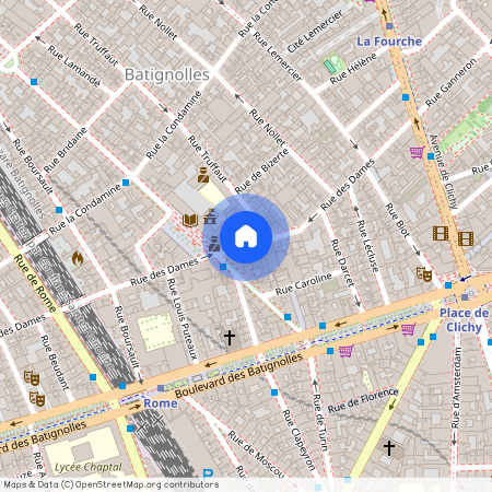 Rue des Dames, 75017, Paris