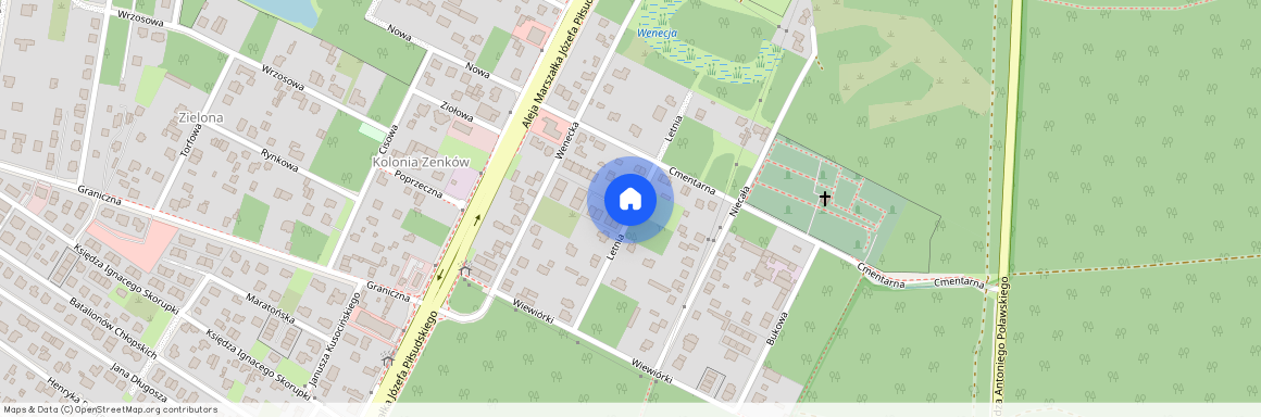 ul. Letnia, Marki, wołomiński, mazowieckie