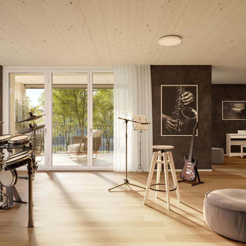 1.5 Zimmer, 43 m², 4. Stock - Photo 1