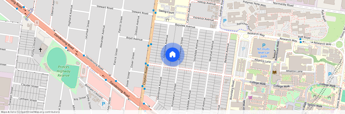 1 & 2/23 Koonawarra Street, Vic 3168, Clayton