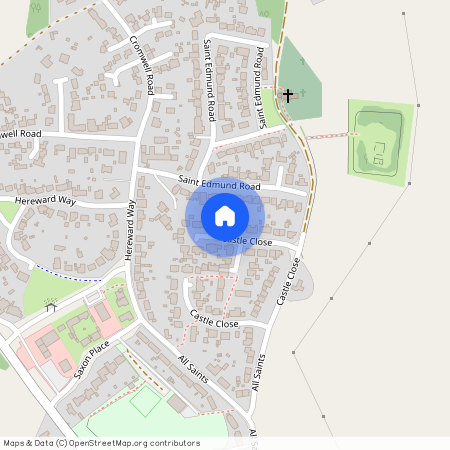 Castle Close, Weeting