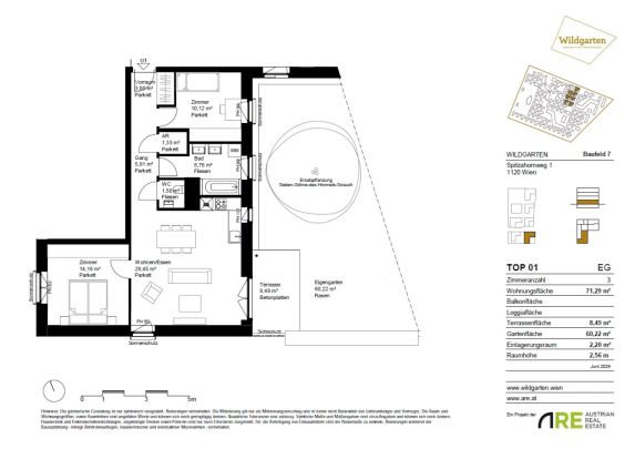 *NEUES PROJEKT* Urbanes Wohnen im Wildgarten ab 01.02.2025 - Photo 1