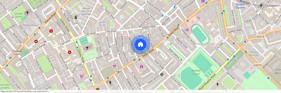 Markham Square, Central London, SW3