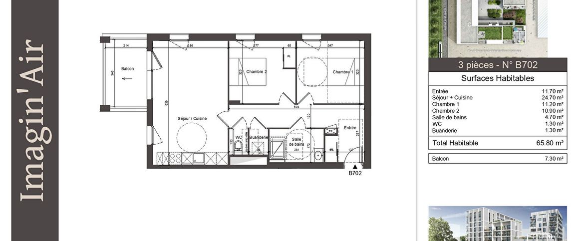 Appartement T3 Dijon à louer - Photo 1