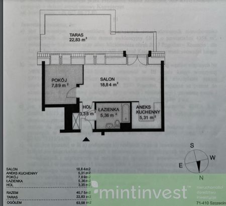 Pogodno-apartament 2 pok., taras , garaż, winda - Фото 3