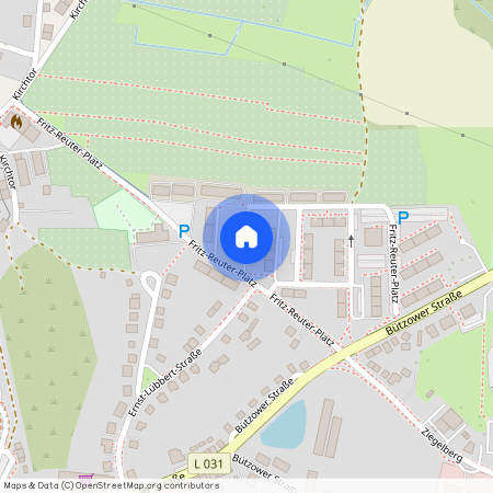 Fritz-Reuter-Platz, 19417, Fritz-Reuter-Platz    Warin