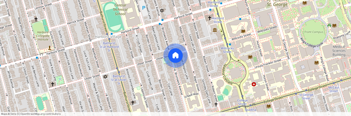 97 Brunswick Avenue #Lower, Toronto, University