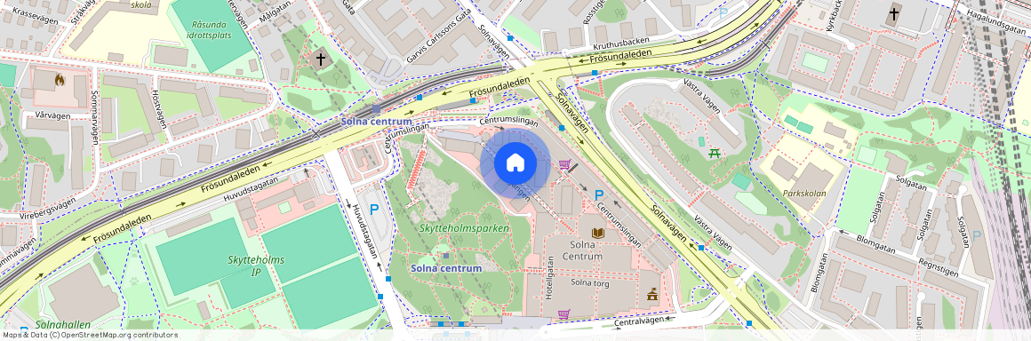 Postgången, Solna