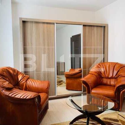 Studio 40 mp, prima inchiriere, mobilat modern, imobil nou, zona Soporului - Photo 1