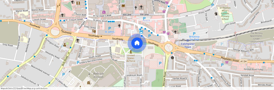 St Johns Green, Colchester, CO2