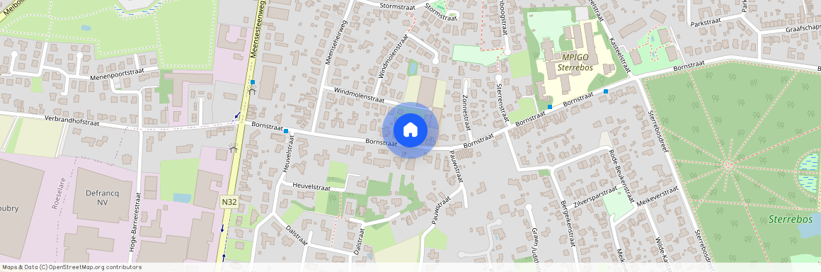 Bornstraat 126 - 8800 Rumbeke