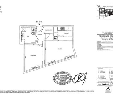 location Appartement T2 DE 44.9m² À MASSY - Photo 3