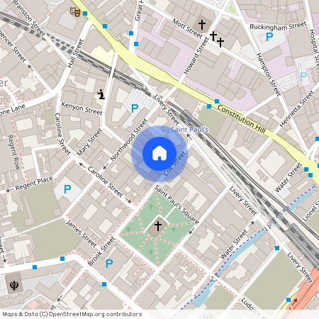 The Colmore, Cox Street, off St Pauls Square, Jewellery Quarter, B3