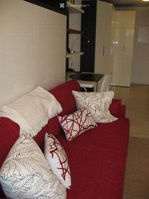 Furnished Flat - Studio meublé avec vue panoramique sur lac et Mont Blanc à Nyon - Photo 1