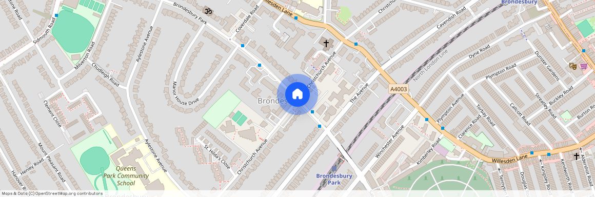 Christchurch Avenue, Brondesbury Park, NW6