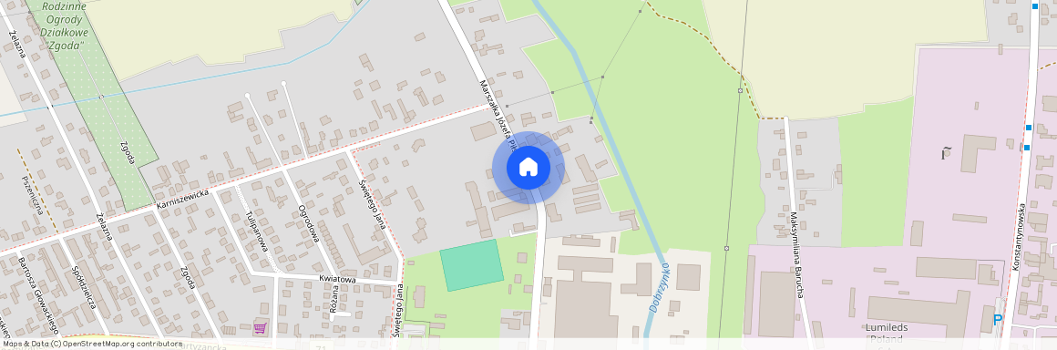 ul. marsz. Józefa Piłsudskiego, Pabianice, pabianicki, łódzkie