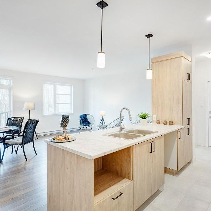 Condo locatif moderne 2 chambres – Plafonds 9 pieds et ascenseur! - Photo 1