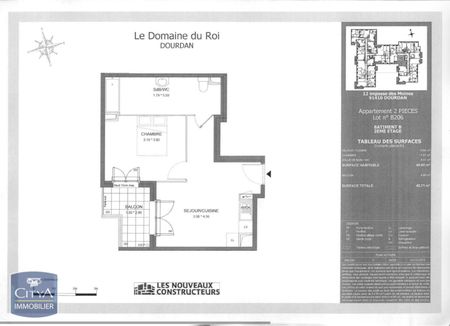 Location Appartement 2 pièces 40m² DOURDAN 91410 - Photo 5