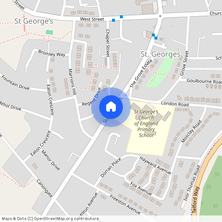 Stafford Street, St. Georges, Telford, Shropshire, TF2