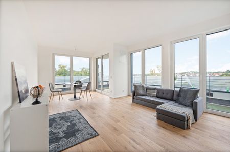 *ERSTBEZUG*Wohnen über den Dächern – Moderne Penthouse-Oase in Flussnähe! - Photo 4