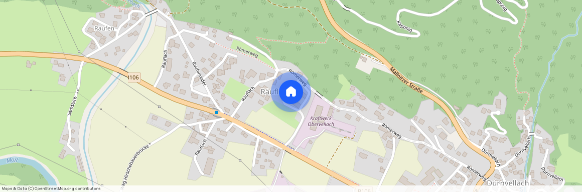 Obervellach, Räuflach 46 (4- Zimmerwohnung), 3211, Bau