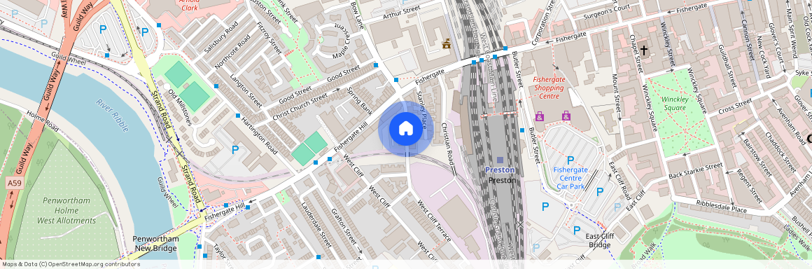 Waltons Parade Preston PR1 8QT