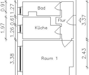 Singlewohnung in Möckern - Foto 3