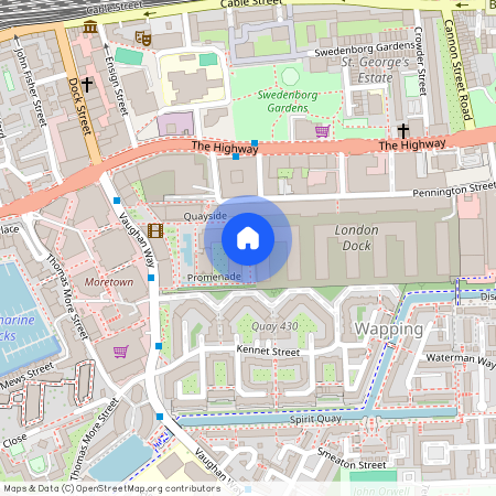 Merino Gardens, London Dock, E1W