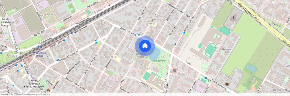 ul. Dzieci Warszawy 41, Skorosze, Ursus, Warszawa, mazowieckie