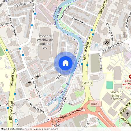 Drapers Fields, Canal Basin, Coventry, West Midlands, CV1