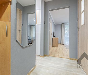Piękne i wyposażone mieszkanie dwupokojowe na osiedlu Stałym w Jaworznie do wynajęcia | Spacer 3D - Zdjęcie 3