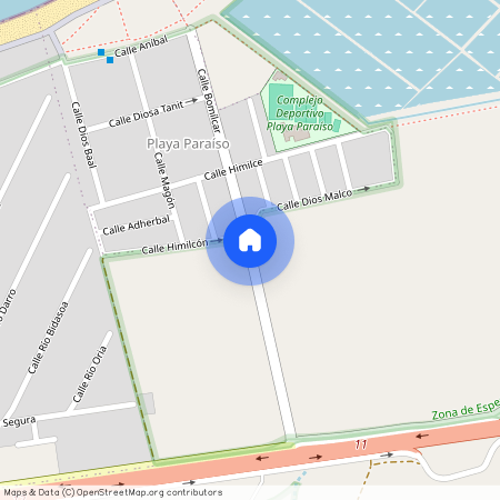 Playa Honda-Playa Paraíso, Cartagena