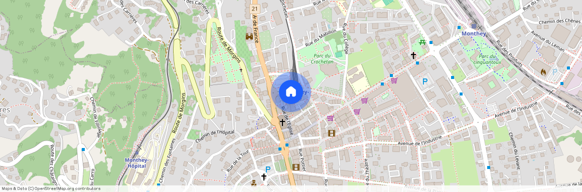 Avenue du Théâtre 4 1870 Monthey