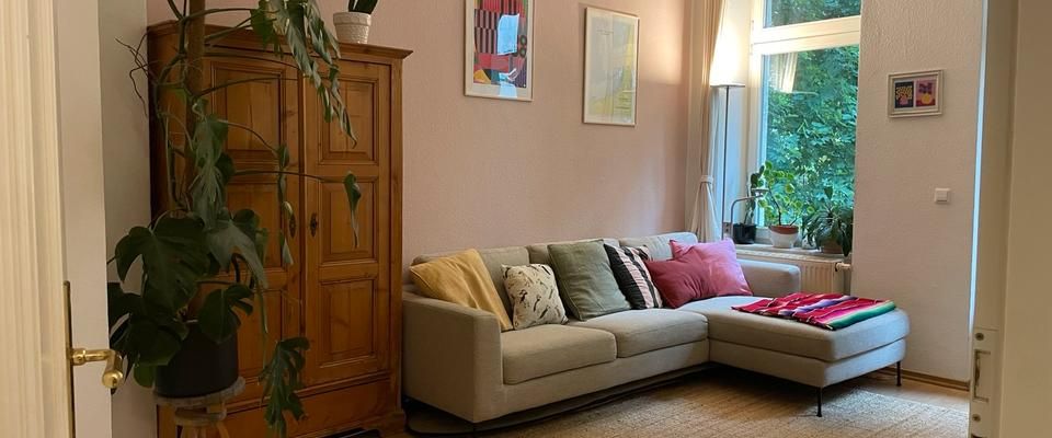 Möblierte Altbauwohnung mit 2 Balkonen - Zwischenmiete/ab sofort - Foto 1