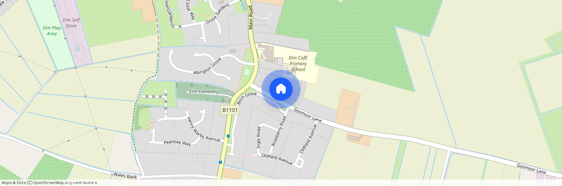 St. Giles Grove, Elm, Wisbech, PE14