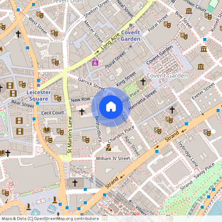 Bedford Street, Covent Garden, London, WC2E