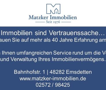 Wohnung zur Miete in Saerbeck 4-Zimmerwohnung in Saerbeck! - Foto 5