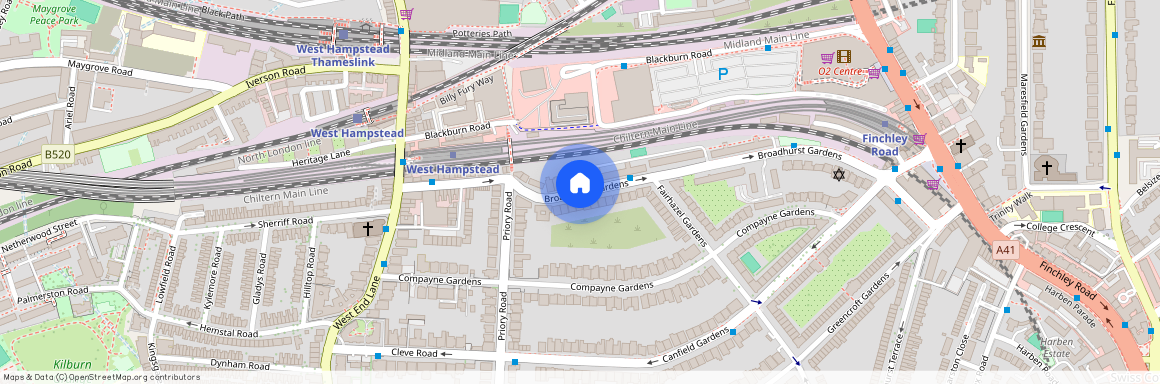 Broadhurst Gardens, South Hampstead, London, NW6