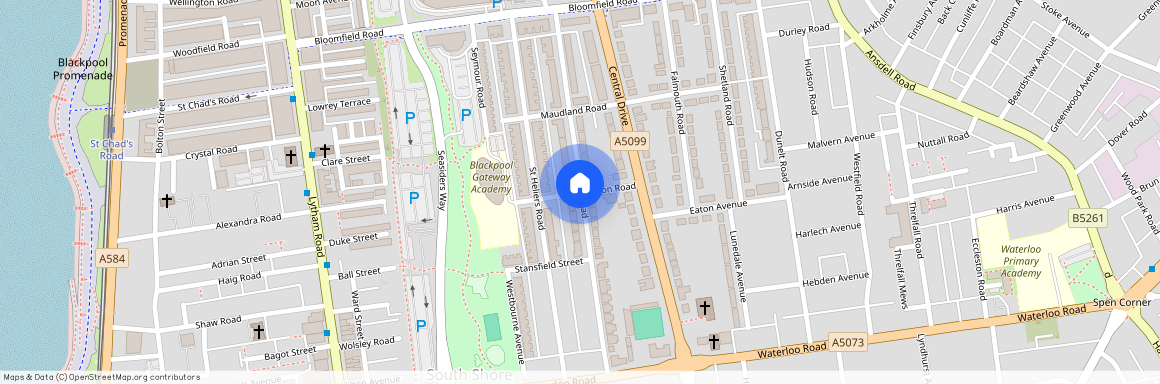 Saville Road Blackpool, FY1