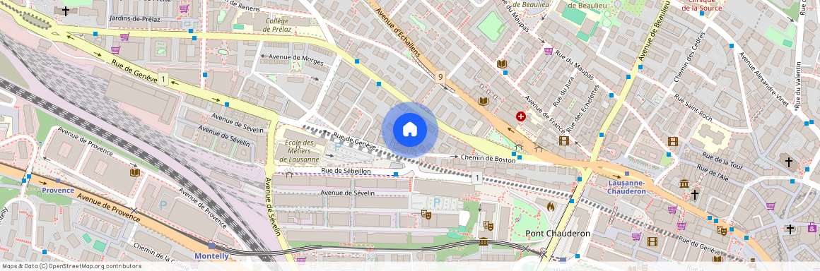 Chemin de Boston 18, 1004 LAUSANNE