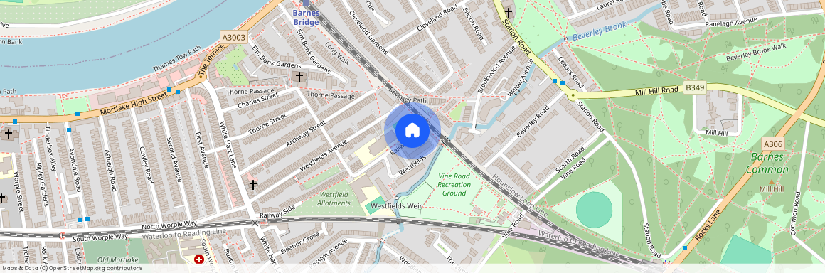 69 Railway Side, London, SW13