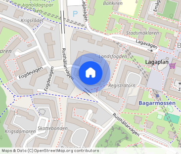 Rusthållarvägen 35, Bagarmossen - Foto 1