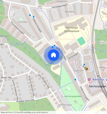 Söderarmsvägen **, Kärrtorp