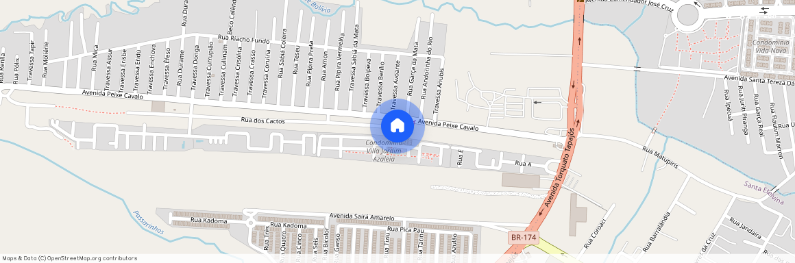 Rua dos Tigres, Tarumã-Açu, Manaus, AM, 69023022