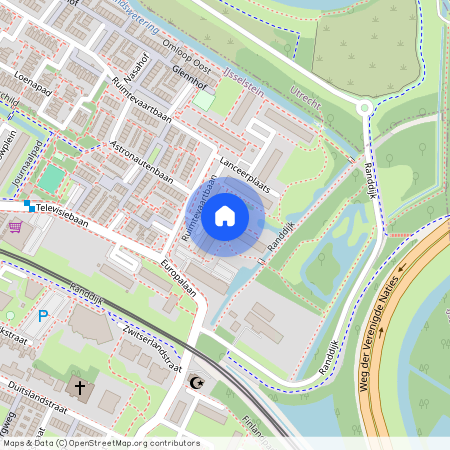 IJsselveld-Oost, 3402 DA, Landingsplaats, Ijsselstein