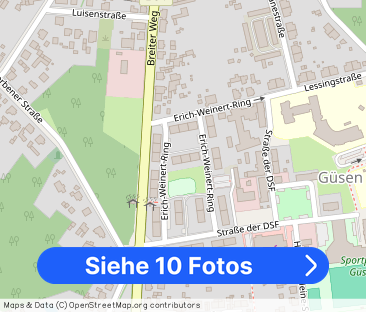 Wer zuerst kommt, wohnt zuerst kleine 2 Raum Wohnung in Güsen - Foto 1